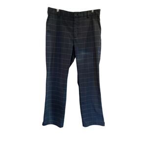 NIKE GOLF MENS TOUR PERFORMANCE TROUSERS PANTS PLAID DRI FIT SIZE 34 X 30